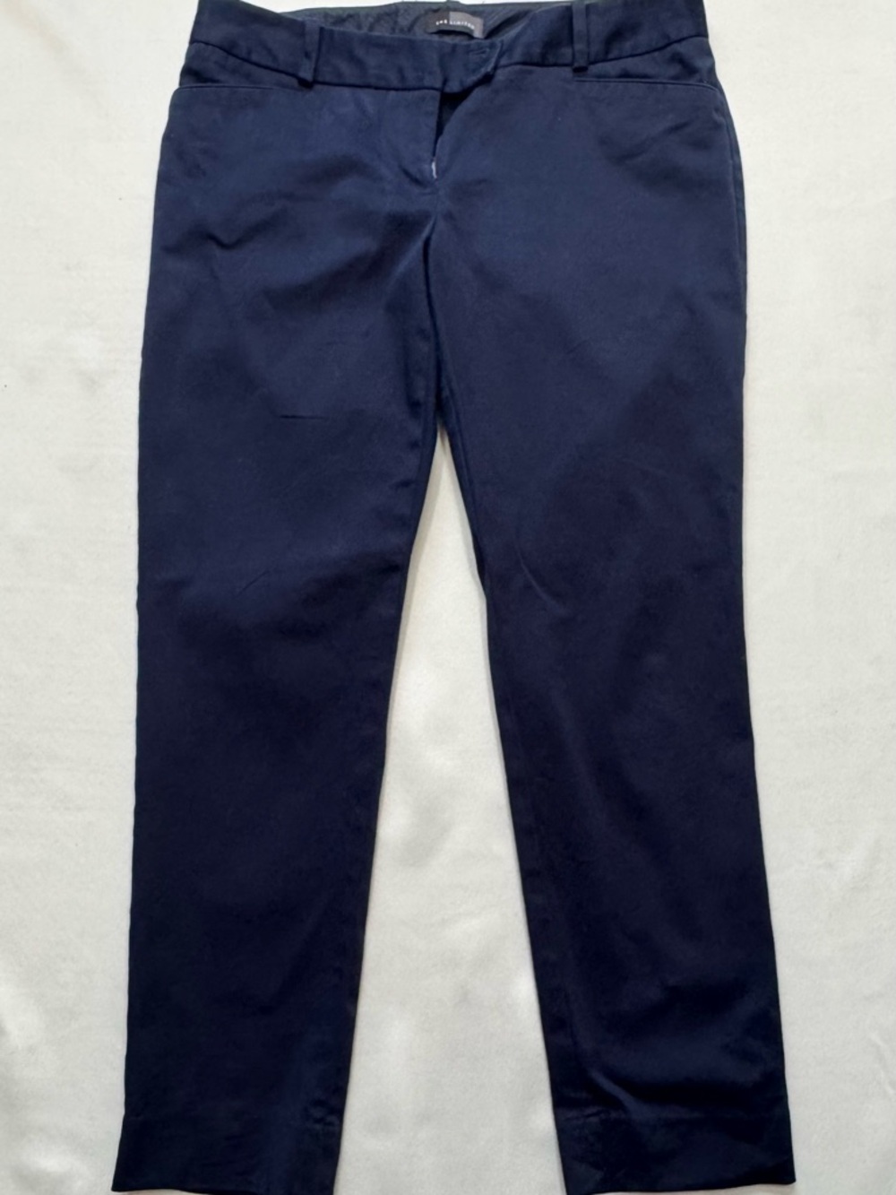 The Limited Navy Straight Dress Pants